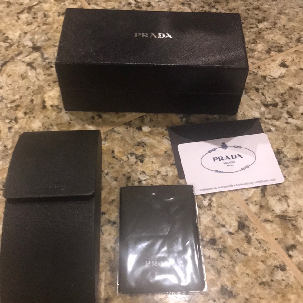 Prada Rectangle Aviators - image 7